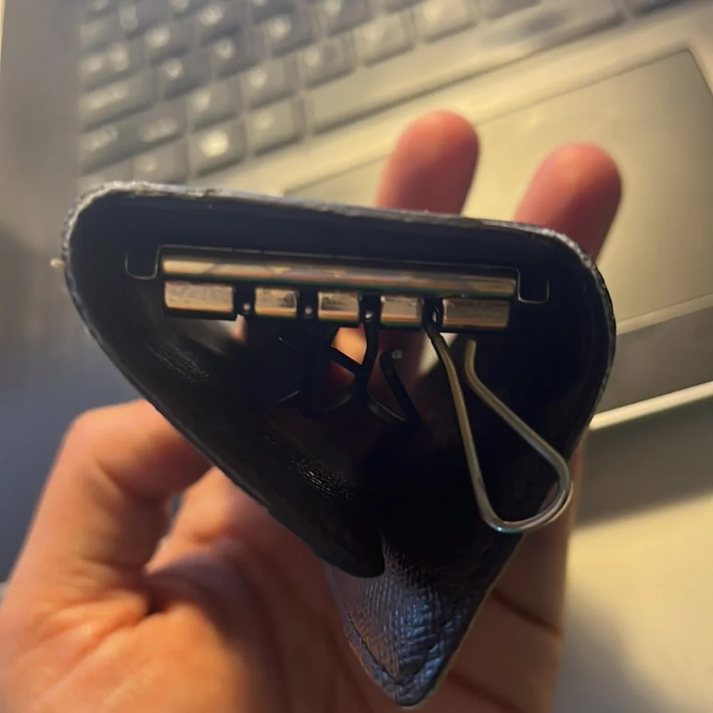 Authentic vintage LV Keychain holder.